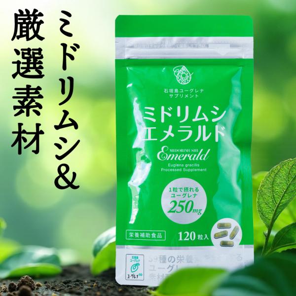●内容量：120粒（40.68g）1粒重量339mg 1粒の内容量　276mg×120粒 ●1日の目安：4粒　　　 ●原材料：ユーグレナグラシリス、コエンザイムQ10、マキュベリー濃縮果汁末、レモン果皮抽出物(葉酸含有)、有胞子性乳酸菌 ／...