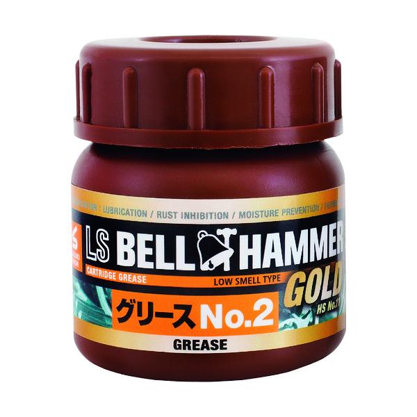 LSBHG16　ベルハンマー　超極圧潤滑剤　ＬＳベルハンマーゴールド　グリースＮｏ．２　５０ｍｌ　　LSBHG16　JAN：4560401500333