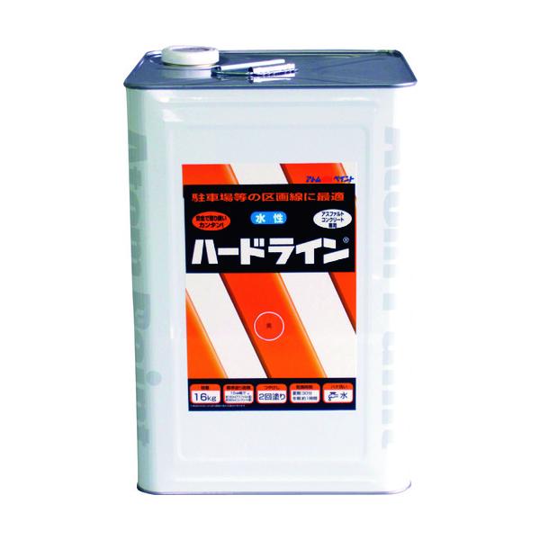 アトムペイント　水性ハードライン　１６ｋｇ　黄　　0000112111　00001-12111　　JAN：4971544121116