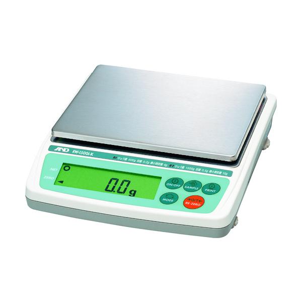 EW-1500I-K Ａ＆Ｄ 検定付きパーソナル天びん ＥＷ１５００ｉ−Ｋ ８区検定品 EW1500IK JAN：4981046600644
