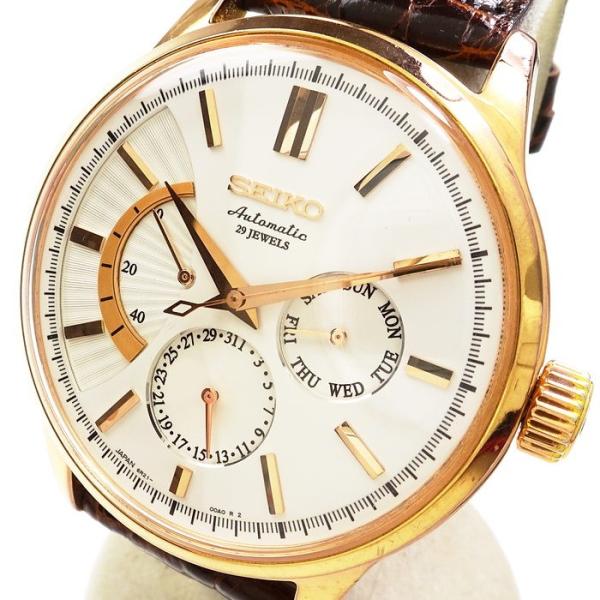 セイコー メカニカル エレガントモデル SARC013 6R21-00A0 自動 セイコー SEIKO 6R21-00A0/SARC013 メカニカル デイデイト 自動