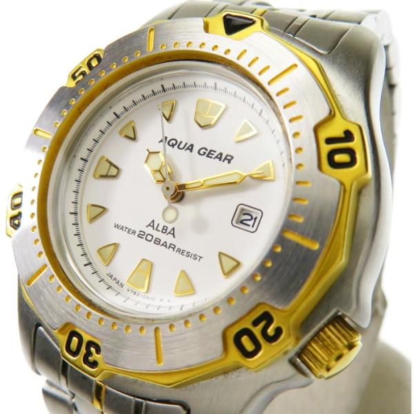 SEIKO SEIKO/セイコー ALBA AQUA GEAR/アルバ アクアギア V782 SEIKO SEIKO/セイコー ALBA AQUA GEAR/アルバ アクアギア V782