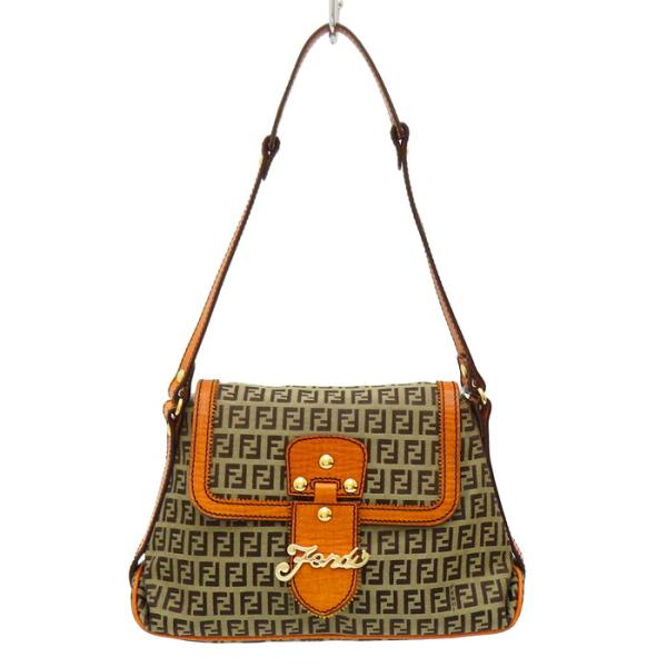 FENDI（フェンディ） 2305/8BR541 ズッキーノ柄 ショルダーバッグ