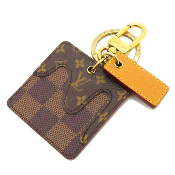 LOUIS VUITTON ルイヴィトン ダミエ ジャイアント モノグラム ポルトクレ キーホルダー MP2713 ブラウン LOUIS VUITTON（ルイ・ヴィトン） ポルトクレ キーリング ダミエ
