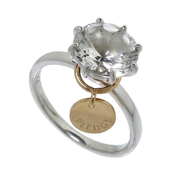 8号 【NIWAKA/俄】プレッジ フォー ウェディング クォーツ リング