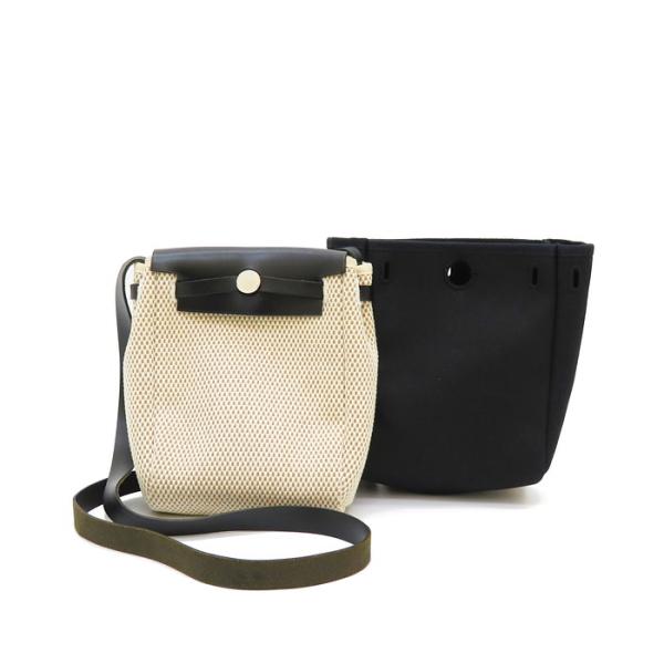 HERMES HERMES/エルメス エールバッグTPM ショルダーバッグ/トワル  