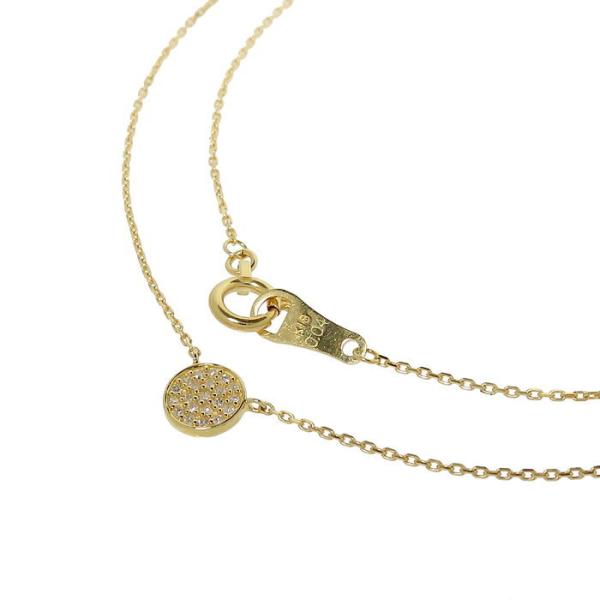 agete（アガット） ダイヤモンド 計0.04ct ネックレス K18ゴールド 1.1