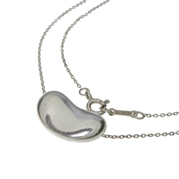 【美品】TIFFANY&Co. ティファニー　ビーン　ラージシルバーネックレス TIFFANY&Co.（ティファニー） ラージ ビーンズ ネックレス シルバー925