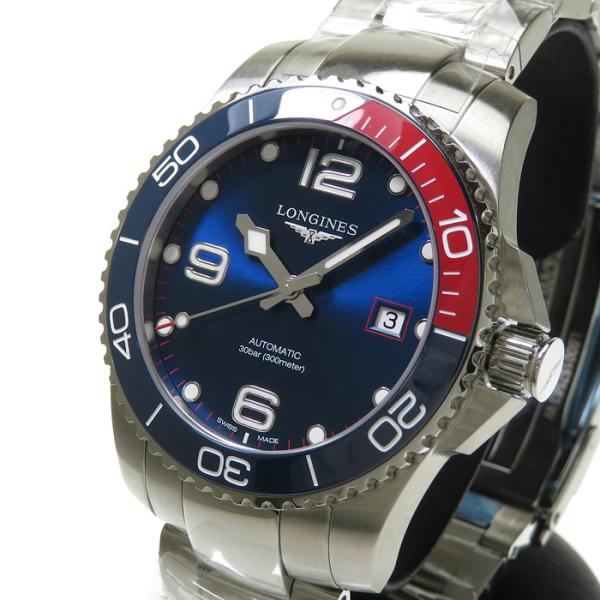 LONGINES L3.781.4 未使用 ハイドロコンクエスト 内村航平モデル 限定400本 腕時計 ステンレス 自動巻き/オートマ 紺 メンズ