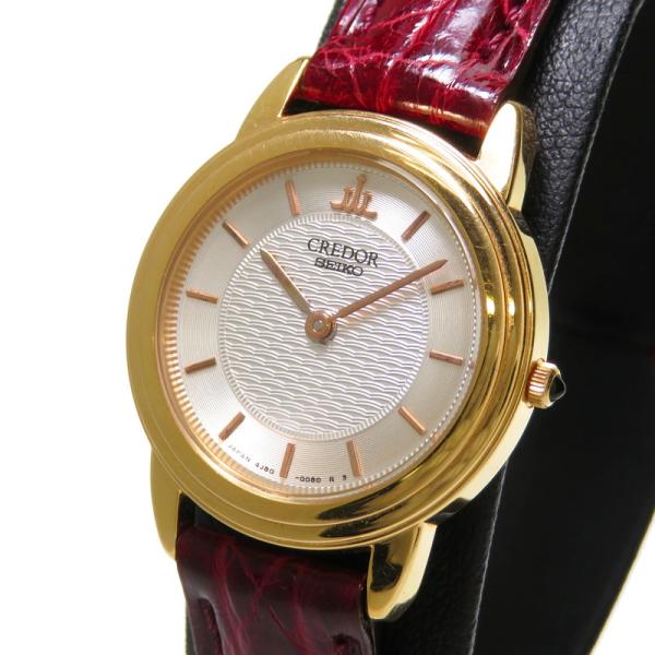 【美品】セイコー クレドール 18KT ゴールド レディース 腕時計 654 SEIKO（セイコー） 最終特価品SEIKO/セイコー クレドール GTAW014