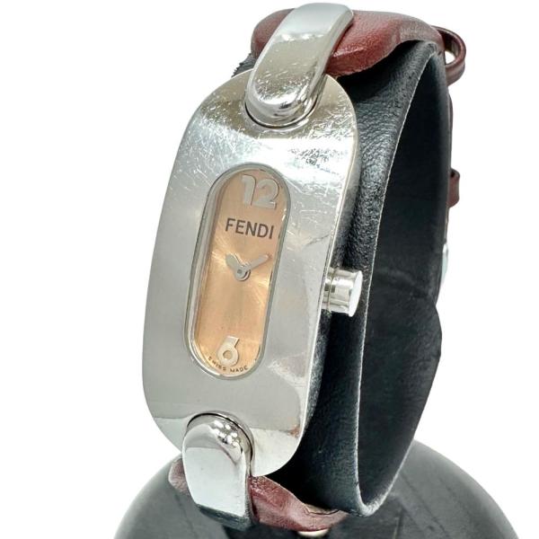 FENDI/フェンディ 009-3400L-034 腕時計 ステンレススチール/レザー  