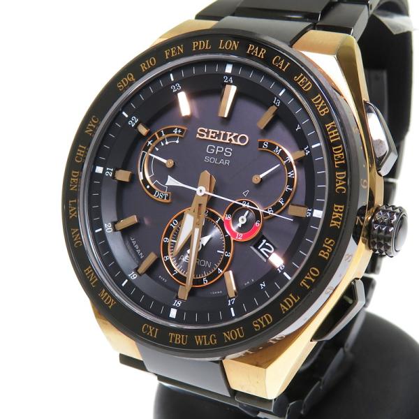 【SEIKO/セイコー】 8X53-0AV0 エグゼクティブライン 腕時計 GP/ステンレススチール ソーラー電波 黒 メンズ【中古】【真子質店】【GD】【MoMox】 SEIKO/セイコー】 8X53-0AV0 エグゼクティブライン 腕時計 GP