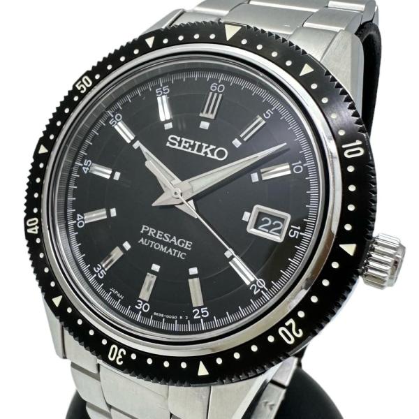 【SEIKO/セイコー】 プレサージュ SARX073(6R35-00L0)  限定モデル 腕時計 ステンレススチール 自動巻き/オートマ ブラック文字盤 メンズ【中古】【真子質店】【GD】【DKMa】 SEIKO（セイコー） 最終特価品 プレサージュ SARX073(6R35-00L0) 限定