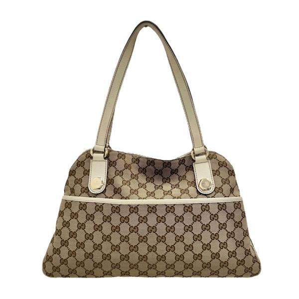 GUCCI GUCCI/グッチ 163288 トートバッグ GGキャンバス/レザー GUCCI GUCCI/グッチ 163288 トートバッグ GGキャンバス/レザー