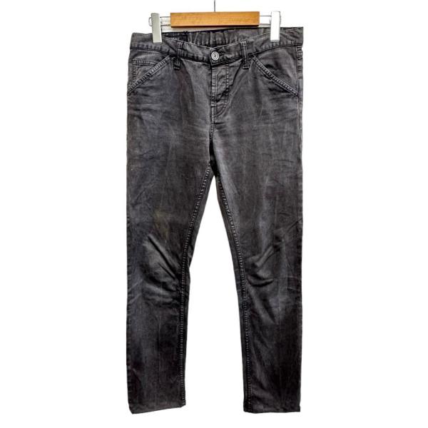 GUCCI GUCCI/グッチ スキニーパンツ コットン/ポリウレタン グレー 