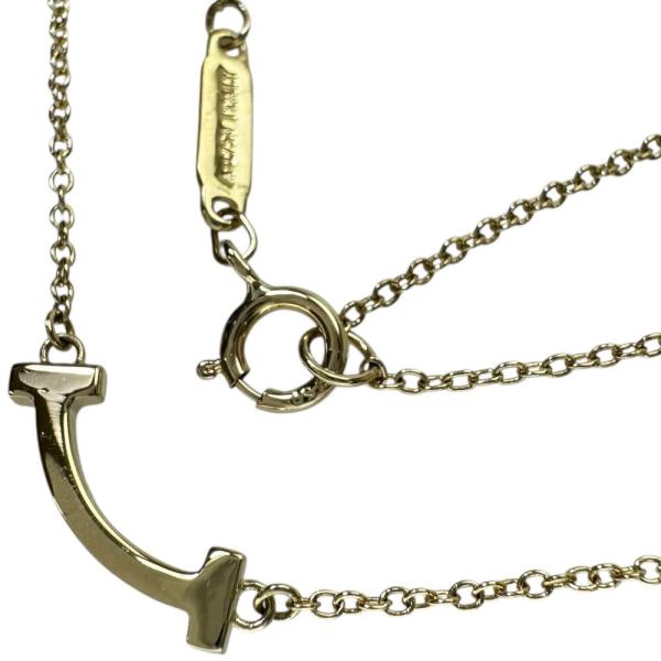 TIFFANY&Co.（ティファニー） ネックレス Tスマイル ミニ K18ゴールド