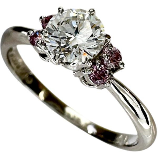 8号TASAKI/タサキ ダイヤモンド（推定H-VS-GOOD） 0.40ct ピンク