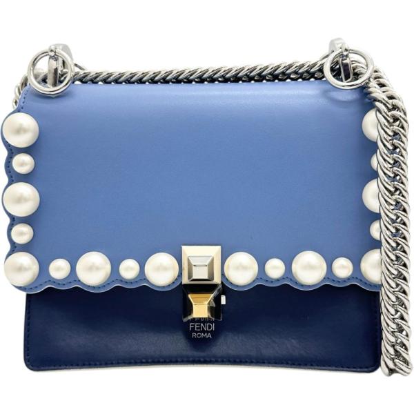 FENDI（フェンディ） 8M0381 ミニ キャナイ チェーンショルダー 