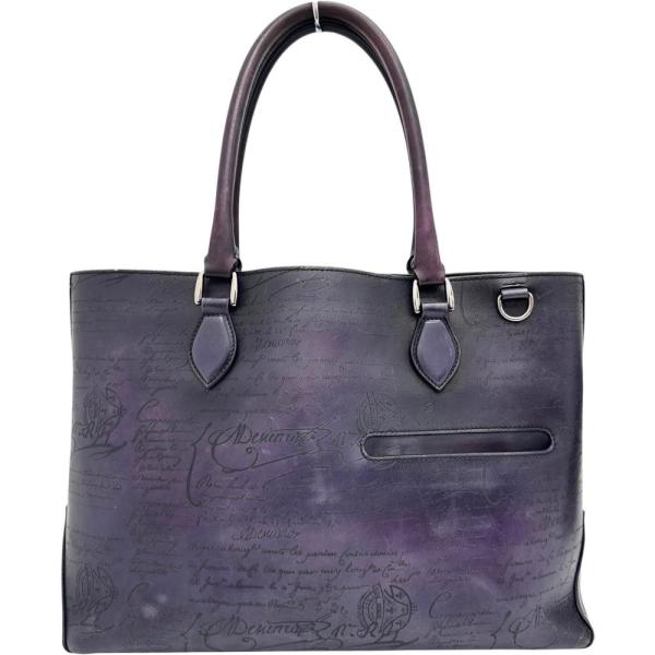 Berluti/ベルルッティ トゥジュール カリグラフィ トートバッグ レザー