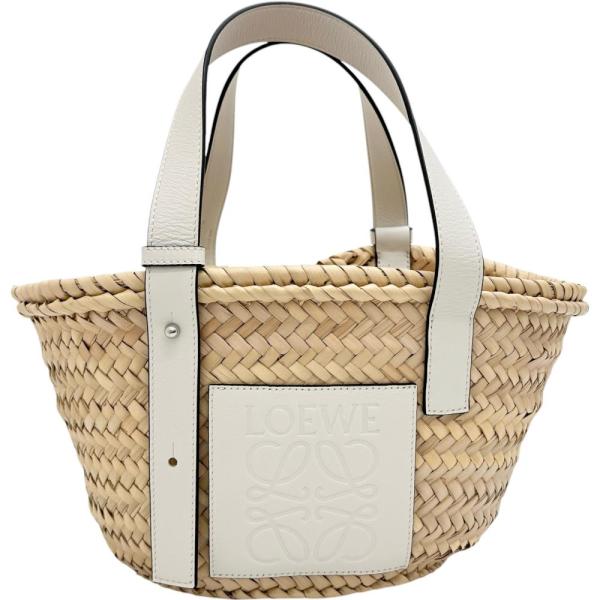 LOEWE（ロエベ） バスケットバッグ かごバッグ ハンドバッグ ラフィア 