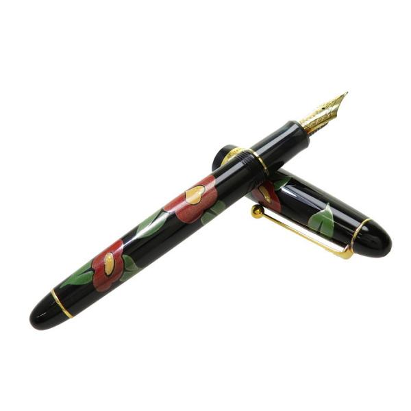 パイロット 万年筆 蒔絵 椿 カスタム742 PILOT/パイロット カスタム742 蒔絵 椿 万年筆/ペン先K14 ユニセックス
