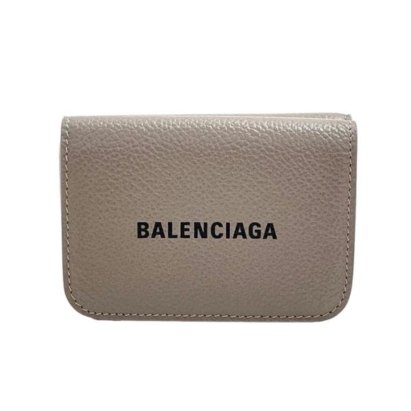 BALENCIAGA（バレンシアガ） 593813 コンパクト 三つ折り財布 レザー
