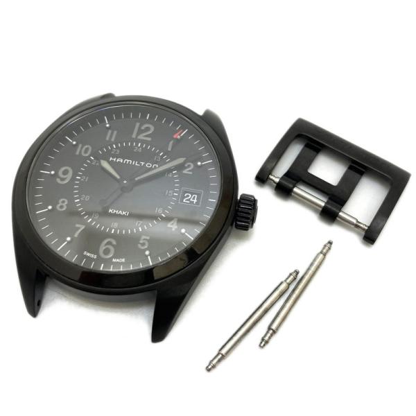 HAMILTON ハミルトン カーキフィールド オールブラック H684010 HAMILTON HAMILTON/ハミルトン カーキ フィールド H684010