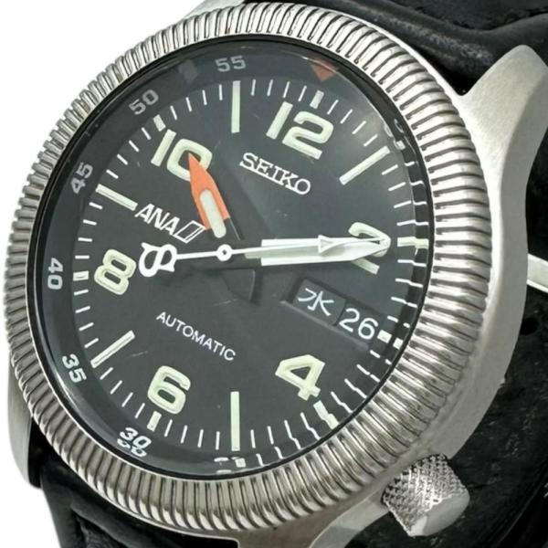 超美品！！SEIKO×ANA パイロットウォッチ　7S26-0620 自動巻 セイコー ANA 耐磁パイロットウォッチ SEIKO SBRS00F（7S26-0620