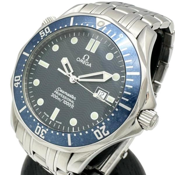 オメガ OMEGA 2541.80 シーマスター300 デイト クォーツ メンズ 良品 _746810 OMEGA（オメガ） シーマスター300 デイト 2541.80 腕時計 ステンレス