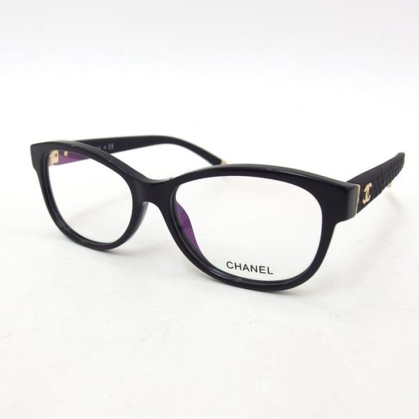CHANEL/シャネル 3323 眼鏡/メガネフレーム 度なし メガネ 黒