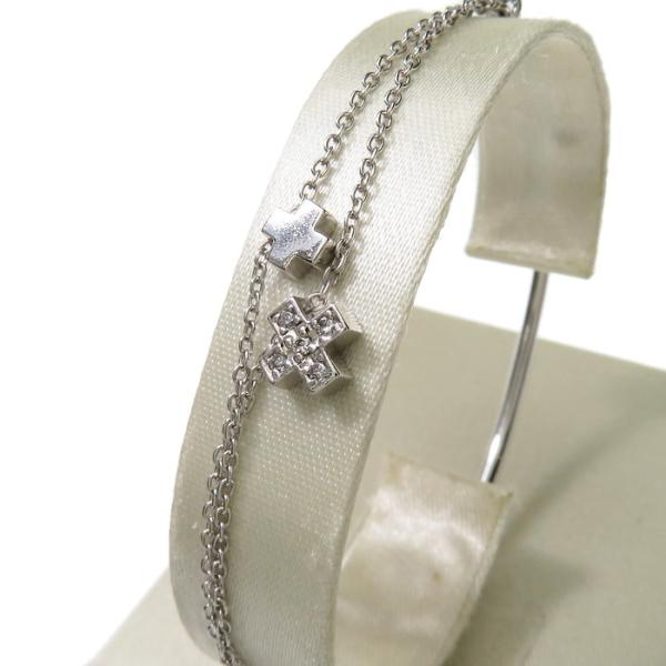STAR JEWELRY スタージュエリー ブレスレット バングル STAR JEWELRY/スタージュエリー 十字 クロス ダイヤモンド 計0.04ct