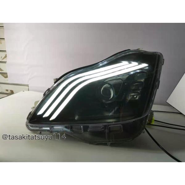 【13クラウン　完成品】LED点灯可！ Amazon | 18系クラウン 社外 LEDヘッドライトユニット 3眼
