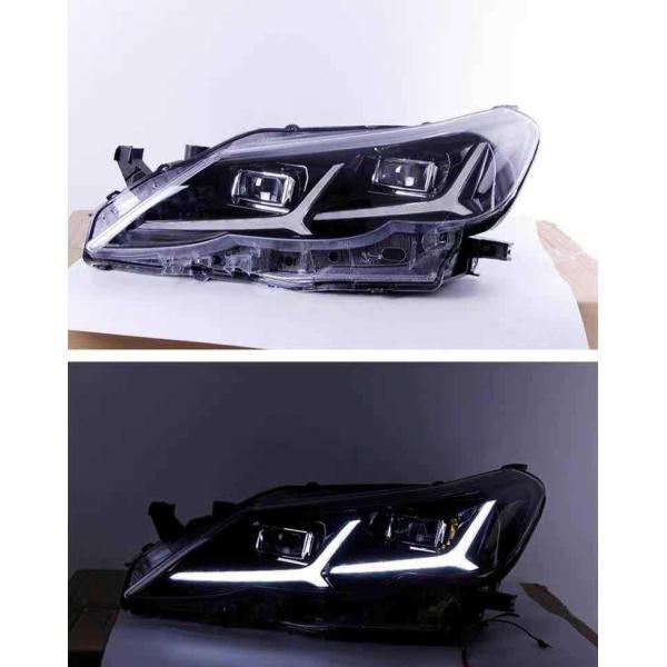 マークX GRX130 前期用 フルLEDヘッドライト 流れるウィンカー