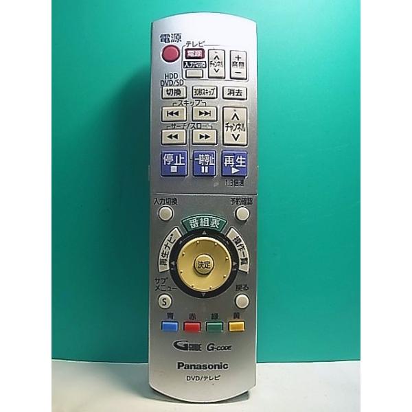 S154-662☆パナソニック Panasonic☆DVDリモコン☆EUR7658Y50