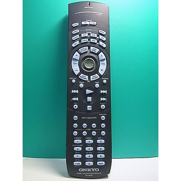 【希少】ONKYO  THEATERリモコン RC-391M S161-752☆オンキョー ONKYO☆HOME THEATERリモコン☆RC-391M