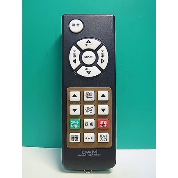 S173-685☆DAM 第一興商☆カラオケリモコン☆DAM-RM100X☆ほぼ新品