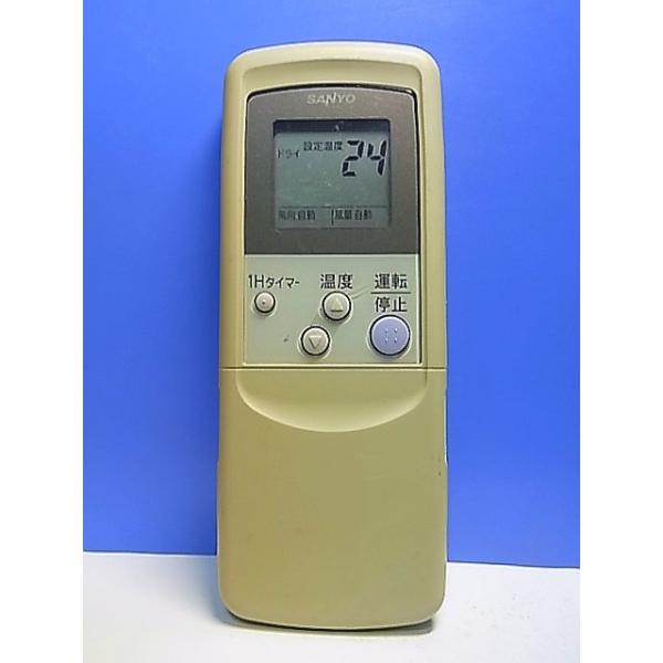 T147-978☆サンヨー SANYO☆エアコンリモコン☆RCS-WR6A☆即日発送