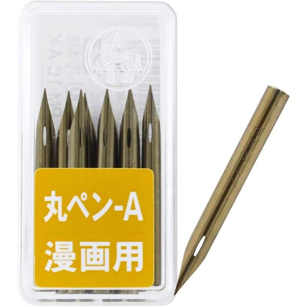 ゼブラ 漫画用ペン先 丸ペン 10本 PM-1C-A-K