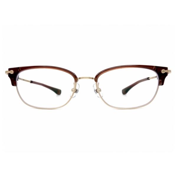 フォーナインズ M-70 1203 レッドブラウン/ホワイトゴールドマット