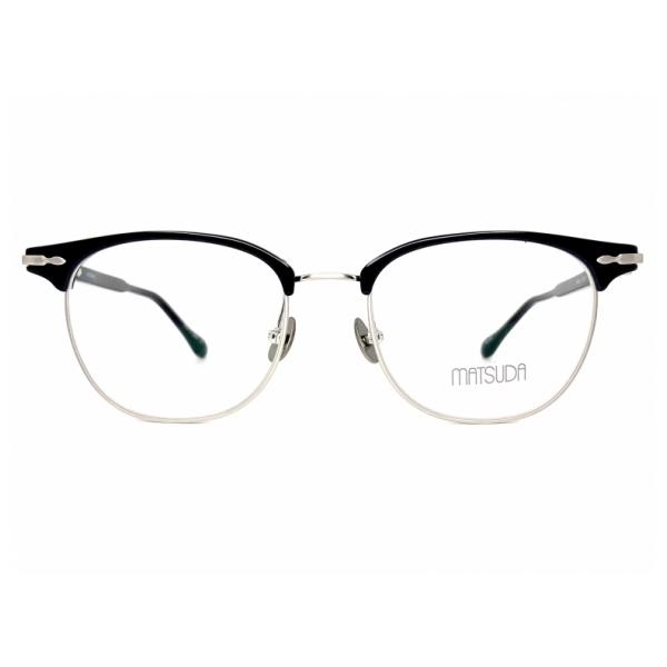 MATSUDA マツダ M2048 メガネ 眼鏡 美品 マツダ M2048 BLK-BS 未使用品（デッドストック）（SD） ] 松田光弘