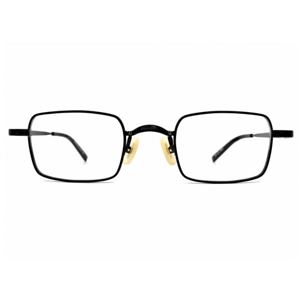 金子眼鏡 KM-35 IPBK 細身 シンプル オクタゴン（八角形） 金子眼鏡 KM