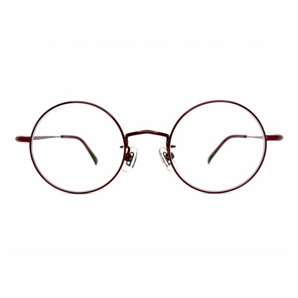 ハクサンガンキョウ ST TITAN ROUND 未使用品（S） ] 白山眼鏡店らしい