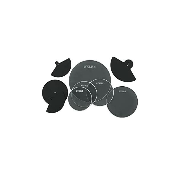 他サイト： TAMA タマ ドラムセット用消音パッドセット 1213141622BDHI-HATCYMx2 SPP522Cの商品画像
