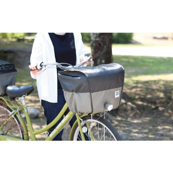 他サイト： MARUTO(マルト) 大久保製作所 ２段式バスケットカバーＳｔｅｐ　前用　カーキの商品画像