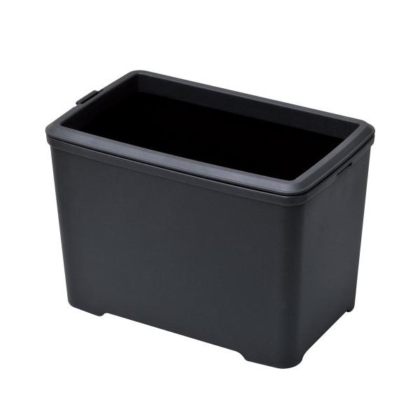 他サイト： セイワ(SEIWA) 車内用品 ゴミ箱 ダストボックス L リング おもり付き ブラック W732の商品画像