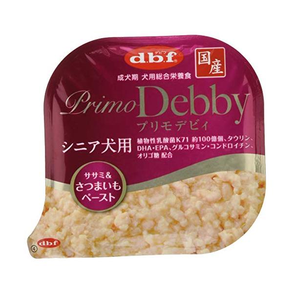 他サイト： デビフ ドッグフード プリモデビィ シニア犬用 ササミ&amp;さつまいもペースト ピンク 95グラム (x 6) (まとめ買い)の商品画像