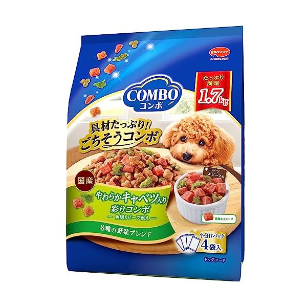 他サイト： コンボ ドッグたっぷり具材 国産 小分包装 やわらかキャベツ入り1.7kg ブルーの商品画像