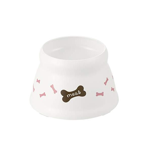 他サイト： リッチェル こぼれにくい 脚付ドッグディッシュ ホワイト SS サイズの商品画像