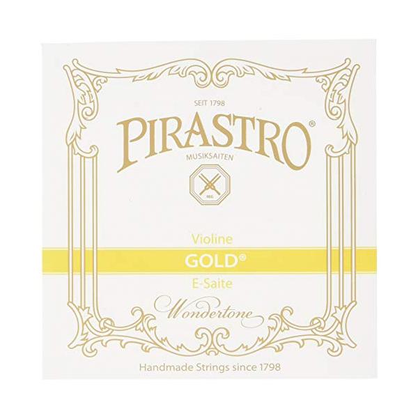 他サイト： PIRASTRO Gold E線ループエンド ゴールド バイオリン弦 E3158(2本セット)の商品画像