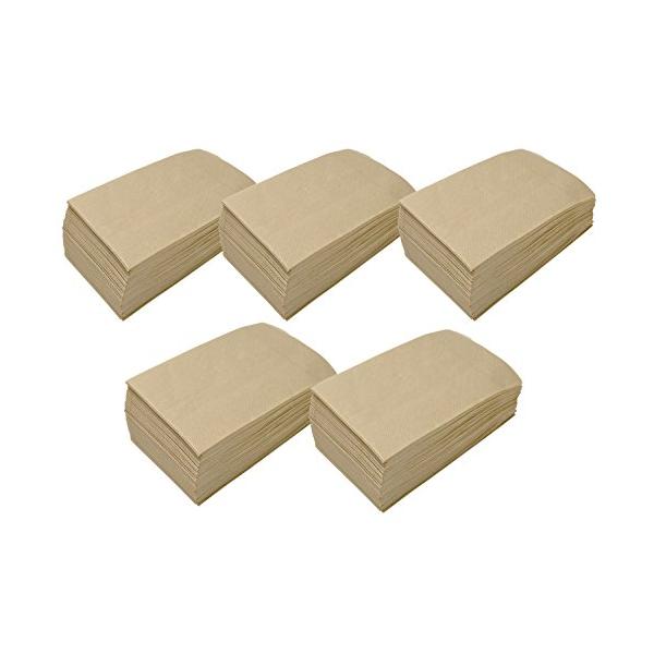 他サイト： 大黒工業 ペーパーナプキン ナチュラル 25×25cm 未晒 6ツ折り 31224 500枚入の商品画像